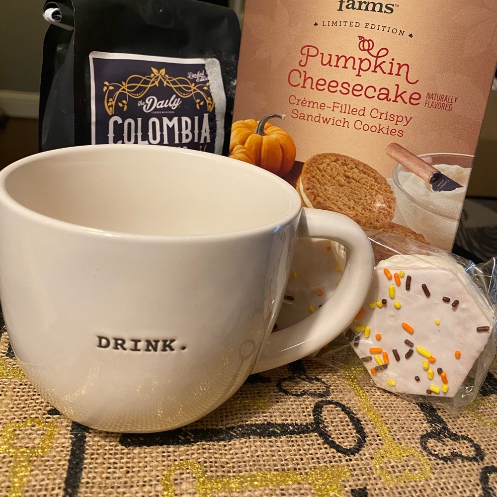 New rae dunn drink mug